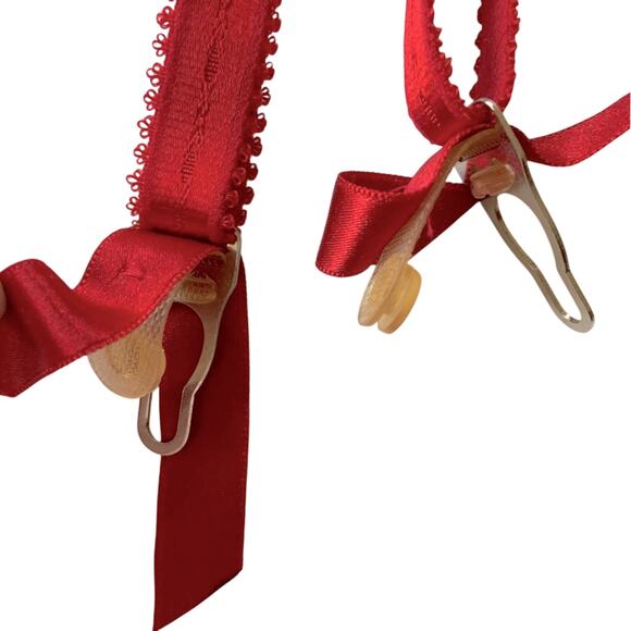 Felina Vintage Lingerie Set - Bustier Panty & Garter Belt 34C Small - Picture 9 of 15